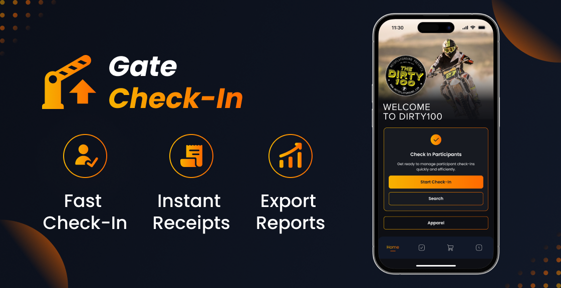 Dirty100 Gate Check-in